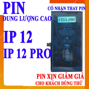 Pin dung lượng cao cho Iphone 12/12 Pro 3250 mAh (gốc 2815 mAh)